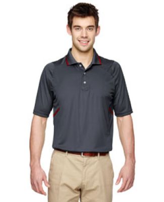 85118 Ash City - Extreme Eperformance™ Men's Propel Interlock Polo with Contrast Tape CARBON 456