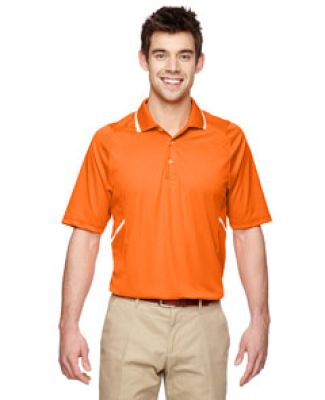 85118 Ash City - Extreme Eperformance™ Men's Propel Interlock Polo with Contrast Tape AMBER ORANGE 477