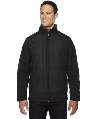 88661 Ash City - North End Sport Red Men's Neo Insulated Hybrid Soft Shell Jacket BLACK 703
