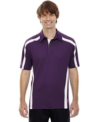 88667 Ash City - North End Sport Red Men's Accelerate UTK cool.logik™ Performance Polo MULBERRY PURPLE