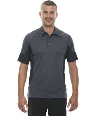 88677 Ash City - North End Sport Red Men's Refresh UTK cool.logik™ Coffee Performance Mélange Jersey Polo CARBON