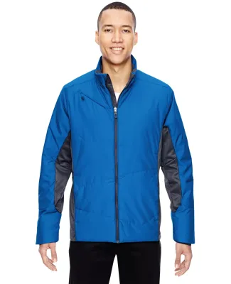 88696 Ash City - North End Sport Red Men's Immerge Insulated Hybrid Jacket with Heat Reflect Technology OLYMPIC BLUE