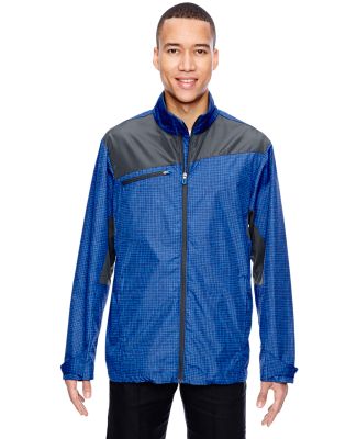88805 Ash City - North End Sport Red Men's Interactive Sprint Printed Lightweight Jacket NAUTICAL BLUE