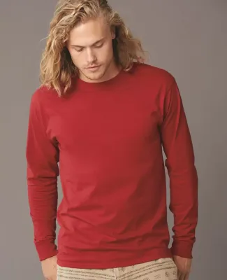 363LS Jerzees Adult HiDENSI-TTM Long-Sleeve Cotton T-Shirt