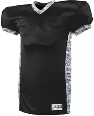 Augusta Sportswear 9550 Dual Threat Jersey Black/ White Digi