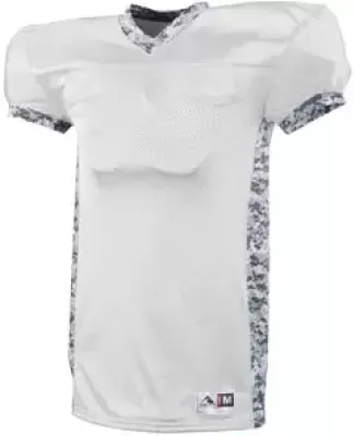 Augusta Sportswear 9550 Dual Threat Jersey White/ White Digi