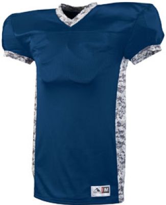 Augusta Sportswear 9551 Youth Dual Threat Jersey Navy/ White Digi