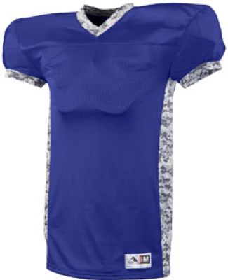 Augusta Sportswear 9551 Youth Dual Threat Jersey Purple/ White Digi
