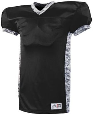 Augusta Sportswear 9551 Youth Dual Threat Jersey Black/ White Digi