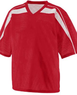 Augusta Sportswear 9720 Crease Reversible Jersey Red/ White