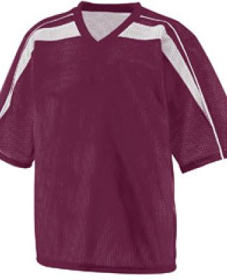 Augusta Sportswear 9720 Crease Reversible Jersey Maroon/ White