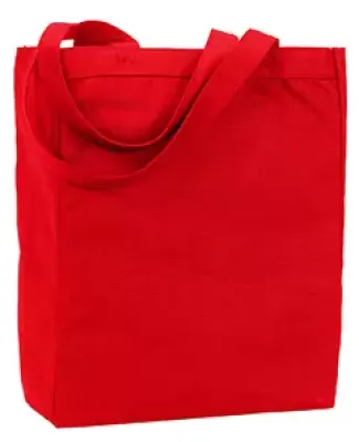 Liberty Bags 9861 Allison Cotton Canvas Tote RED