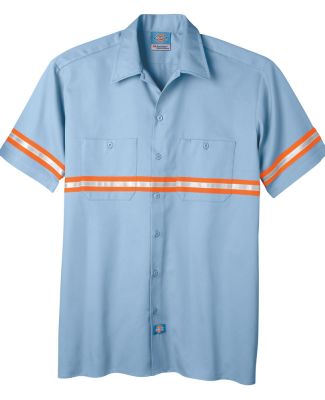Dickies Workwear VS101 Unisex Enhanced Visibility Short-Sleeve Twill Work Shirt