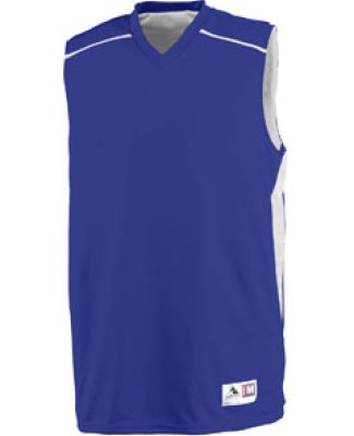 Augusta Sportswear 1170 Slam Dunk Jersey Purple/ White