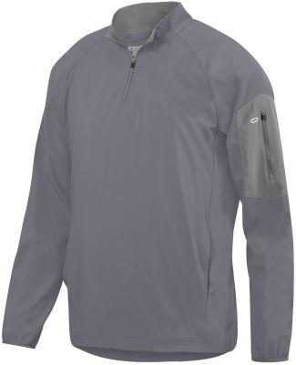 Augusta Sportswear 3311 Preeminent Half-Zip Pullover Graphite/ Graphite