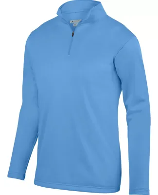 Augusta Sportswear 5507 Wicking Fleece Quarter-Zip Pullover Columbia Blue