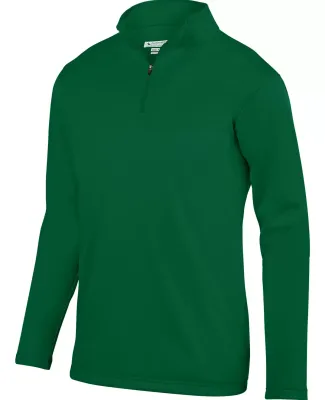 Augusta Sportswear 5507 Wicking Fleece Quarter-Zip Pullover Dark Green