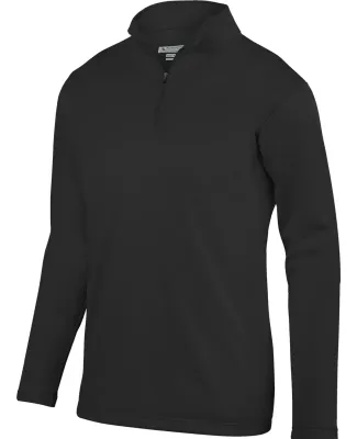 Augusta Sportswear 5507 Wicking Fleece Quarter-Zip Pullover Black