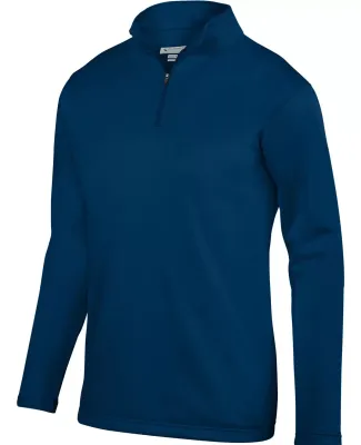 Augusta Sportswear 5507 Wicking Fleece Quarter-Zip Pullover Navy