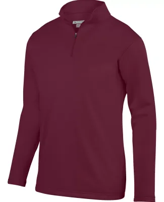 Augusta Sportswear 5507 Wicking Fleece Quarter-Zip Pullover Maroon