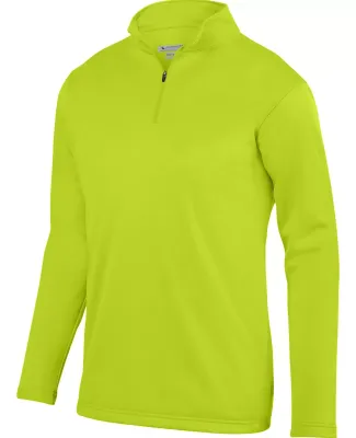 Augusta Sportswear 5507 Wicking Fleece Quarter-Zip Pullover Lime