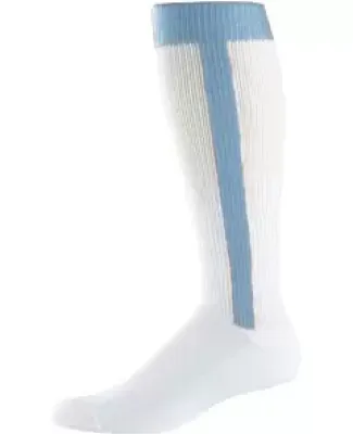 Augusta Sportswear 6010 Baseball Stirrup Socks- Intermediate Light Blue