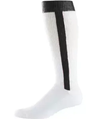 Augusta Sportswear 6010 Baseball Stirrup Socks- Intermediate Black