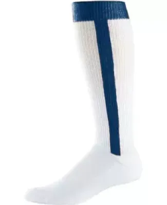 Augusta Sportswear 6010 Baseball Stirrup Socks- Intermediate Navy