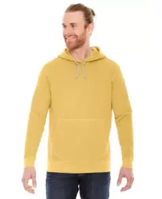 AP207 Authentic Pigment Unisex French Terry Hoodie MUSTARD