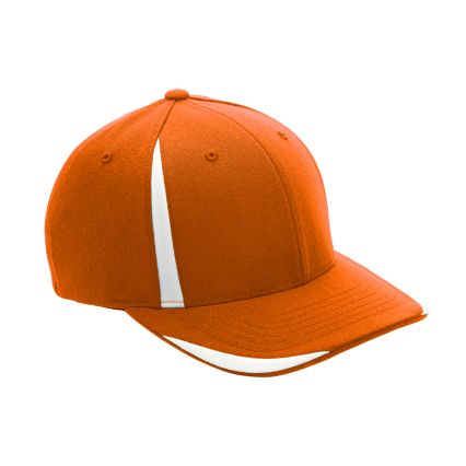 Flexfit ATB102 Adult Pro-Formance® Front Sweep Cap SP ORANGE/ WHITE