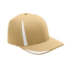 Flexfit ATB102 Adult Pro-Formance® Front Sweep Cap SP VGAS GLD/ WHT