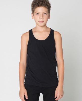 American Apparel BB208W Youth Poly-Cotton Tank Black