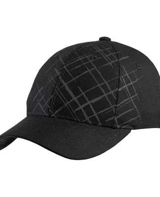 DT614 District Threads Mixed Media Cap Black/Grey