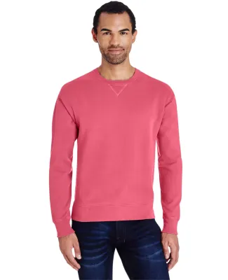 Comfort Wash GDH400 Garment Dyed Crewneck Sweatshirt Crimson Fall
