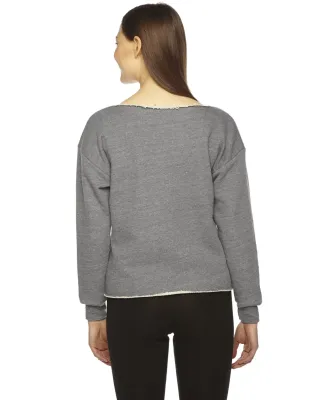 American Apparel HVT316W Ladies' Athletic Crop Sweatshirt Zinc