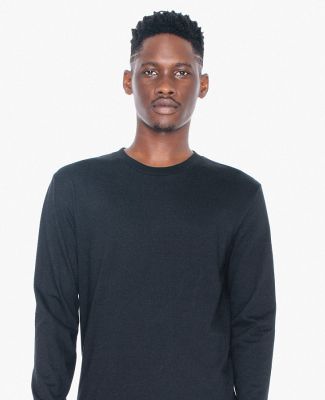 American Apparel HJ407/Hammer Long Sleeve T-Shirt Black (Discontinued)