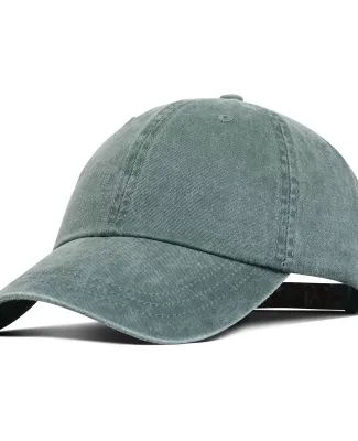 Liberty Bags LBF497 Washed Cotton Pigment-Dyed Cap DARK GREEN