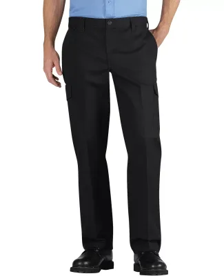 Dickies Workwear LP537 Men's Industrial Relaxed Fit Straight-Leg Cargo Pant BLACK _58