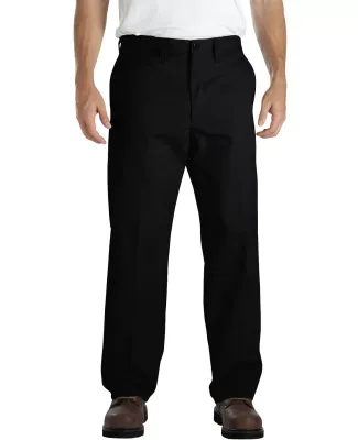 Dickies Workwear LP817 Men's Industrial Flat Front Comfort Waist Pant BLACK _31