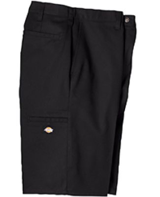 Dickies Workwear LR642 7.75 oz. Premium 11 Industrial Multi-Use Short With Pockets BLACK _30