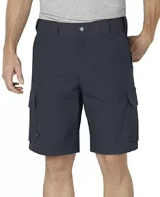 Dickies Workwear LR704 Unisex Tactical 10 Relaxed Fit Stretch Ripstop Cargo Short MIDNIGHT _50