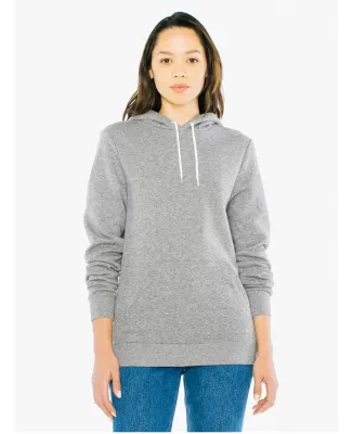 American Apparel MT498W Unisex Salt And Pepper Pullover Hooded Sweatshirt Peppered Grey