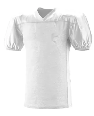 N4205 A4 Adult Titan 4-Way Stretch Football Jersey WHITE