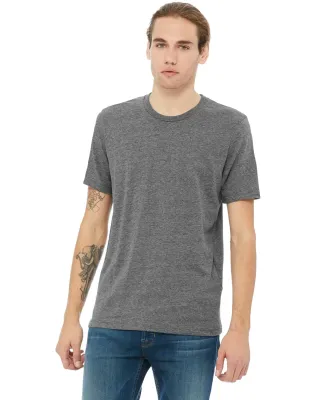 BELLA+CANVAS 3091 Unisex Heavyweight Cotton T-Shir in Deep heather