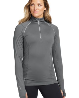 LOE335 OGIO® ENDURANCE Ladies Nexus 1/4-Zip Pullo in Gear grey
