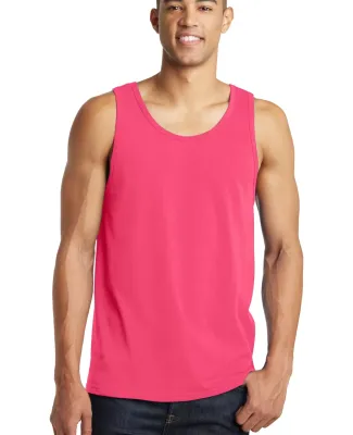 DT5300 District® Young Mens The Concert Tank Neon Pink