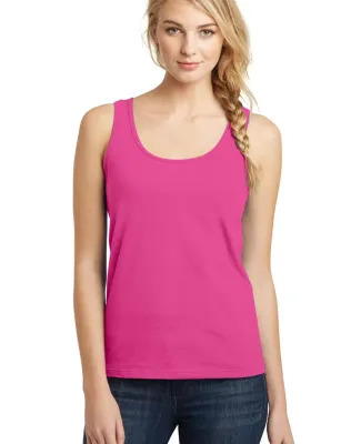 DT5301 District® Juniors The Concert Tank Dark Fuchsia
