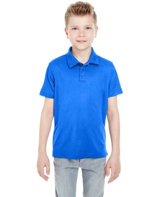 8210Y UltraClub® Youth Cool & Dry Mesh Piqué Pol in Royal