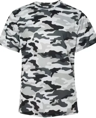2181 Badger - Youth Camo Short Sleeve T-Shirt White