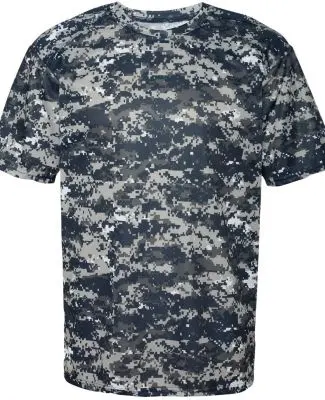 4180 Badger - B-Core Digital Camo T-Shirt in Navy digital